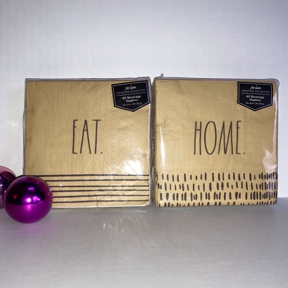 Rae Dunn Dining Rae Dunn Paper Napkins 8ct Poshmark